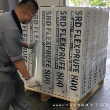 SRD- Flexprufe 800S Pre-applied HDPE Waterproofing Membrane